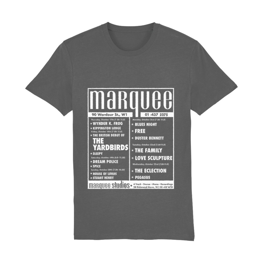 The Yardbirds T-Shirt  The Marquee Thank